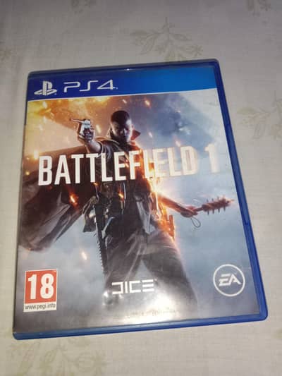 BATTLEFIELD 1 PS4 game