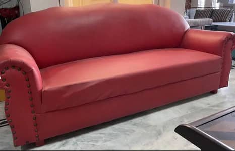 wooden/leather sofa set,Used sofa set for sale