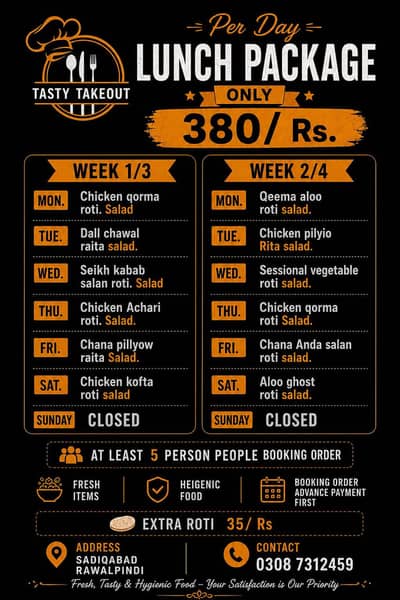 Lunch deal