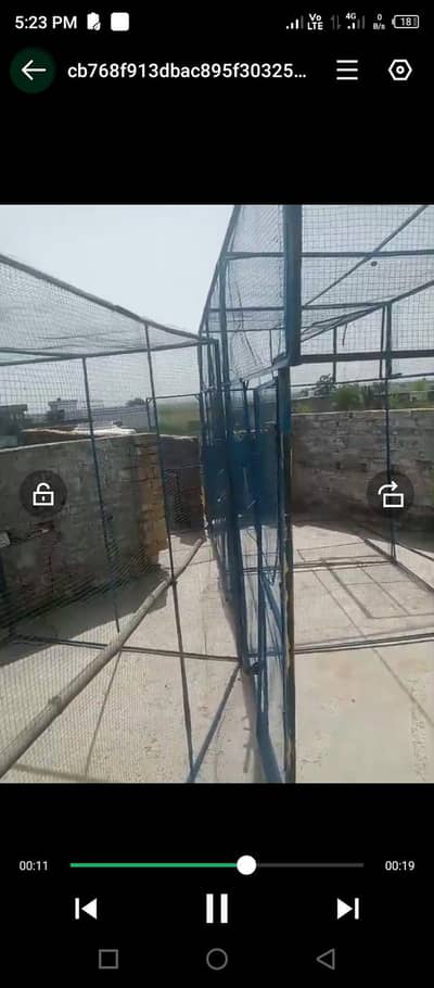 کبوتروں کا پنجرہ براے فروخت