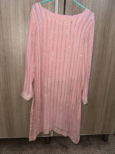 Formal 3 piece chiffon dress