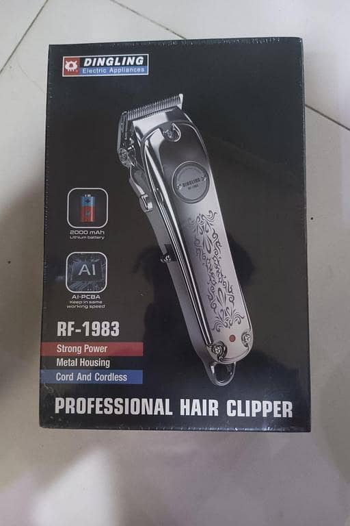 Dingling RF-1983 Rechargeable Battery Hair Trimmers and Clippers