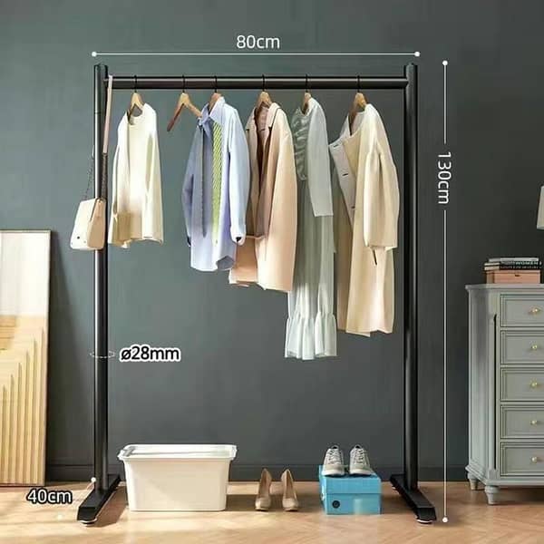 Boutique Steel Hanger Stand for Clothes - Durable Heavy Gauge Design