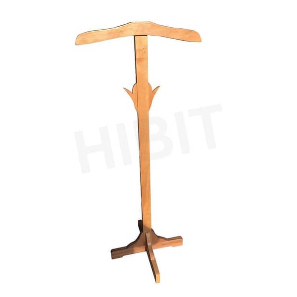 Wooden Coat Hanger with Hooks for Ties and Caps