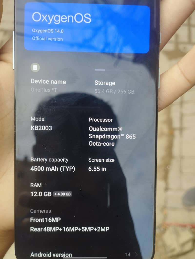 One Plus 8T 6