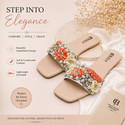 Ladies Slippers / Ladies Sandals / Women Shoes / Ladies Shoes / Fancy