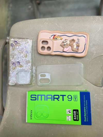 Infinix Smart 9 4+4gb 64gb storage 10/10 condition