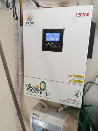 Trox 1.2kw inverter only one month used lush condition 10/10