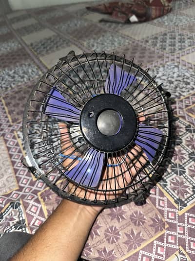 12V Solar/DC Mini Fan – Portable & Low Power