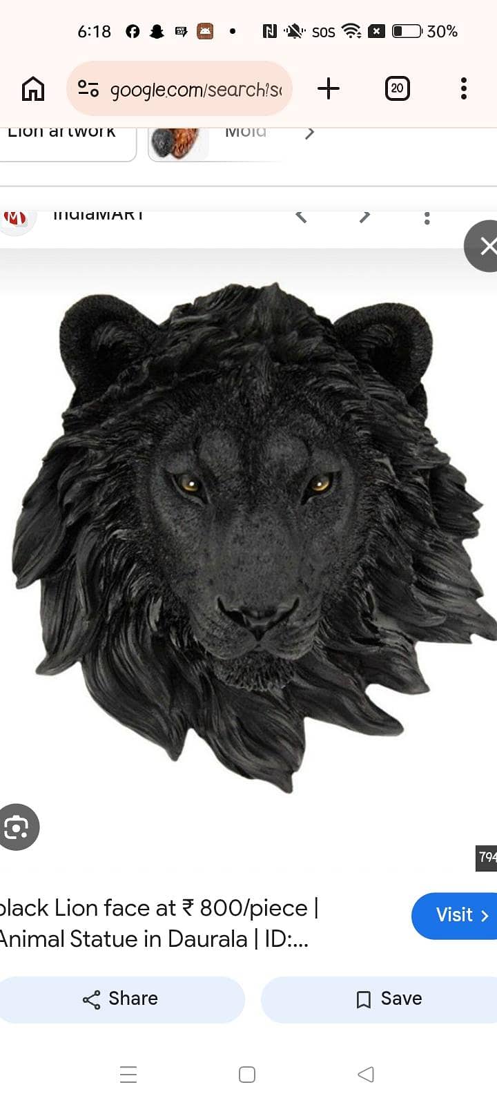 lion face 2 0