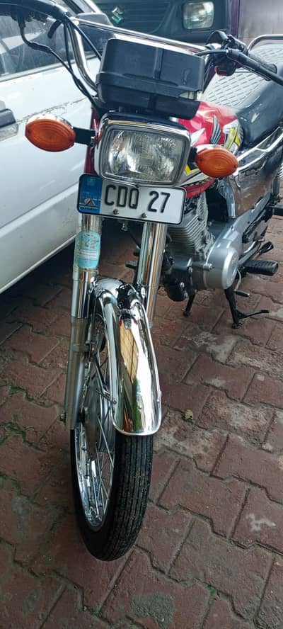 Honda 125 bike