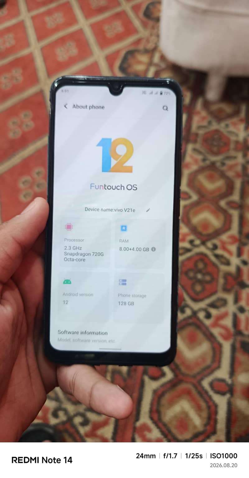 Vivo V21e Complete Box 1