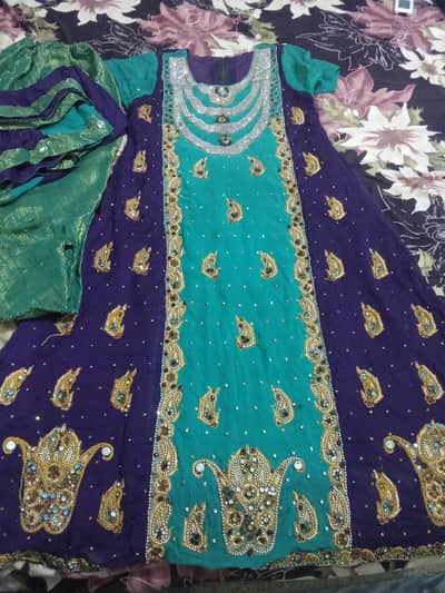 peshwas with pajama and dupata