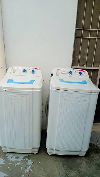 Washing Machine & Dryer Machine Both