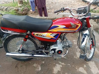 Honda 70 2025 model Islamabad number all ok demand 142000