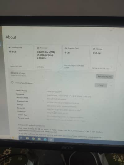 Barely used high end gaming PC