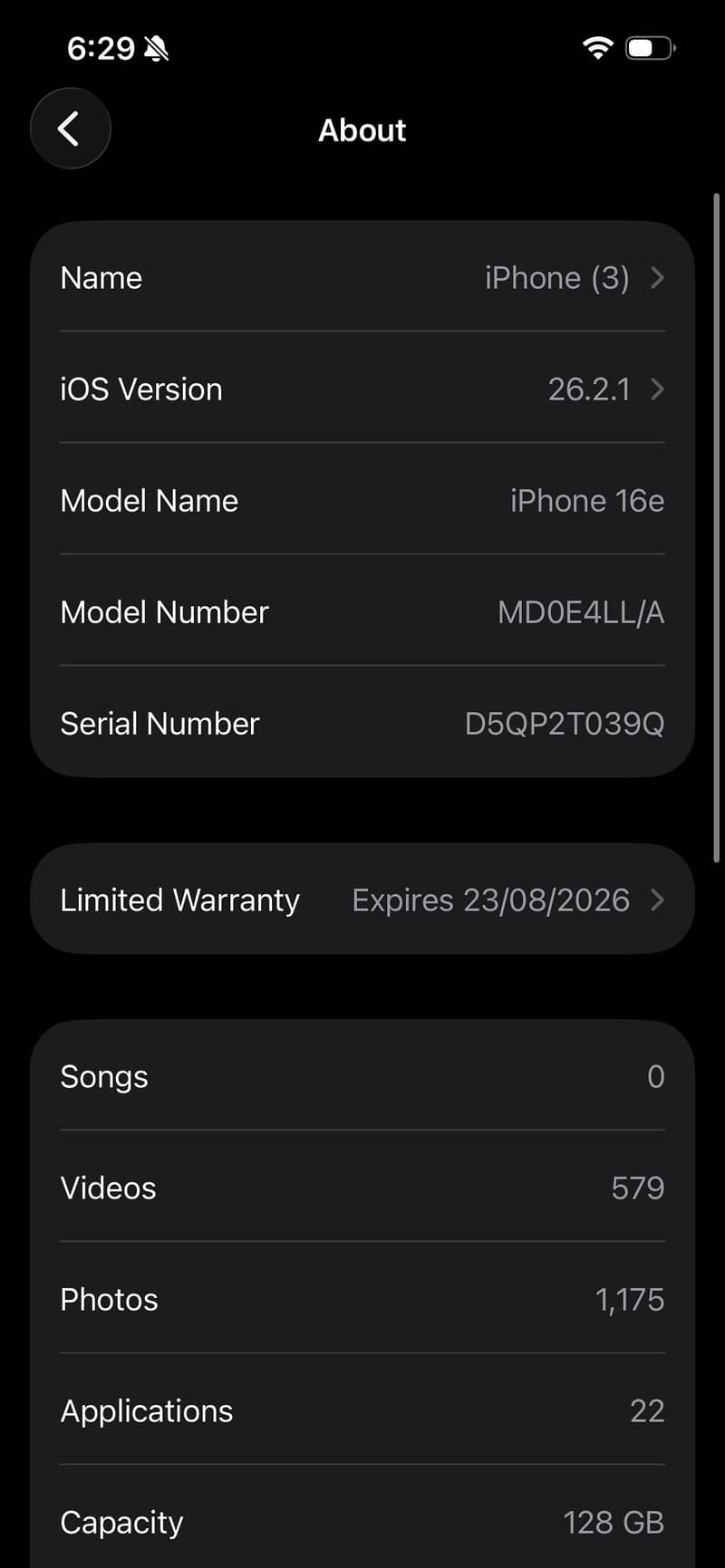 Apple iPhone 16e 6