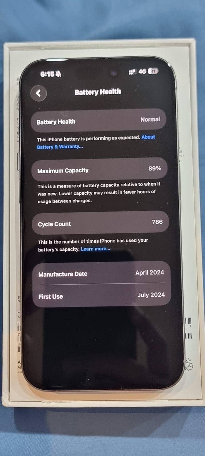 Apple iPhone 15 Pro (Scratch-less) 6