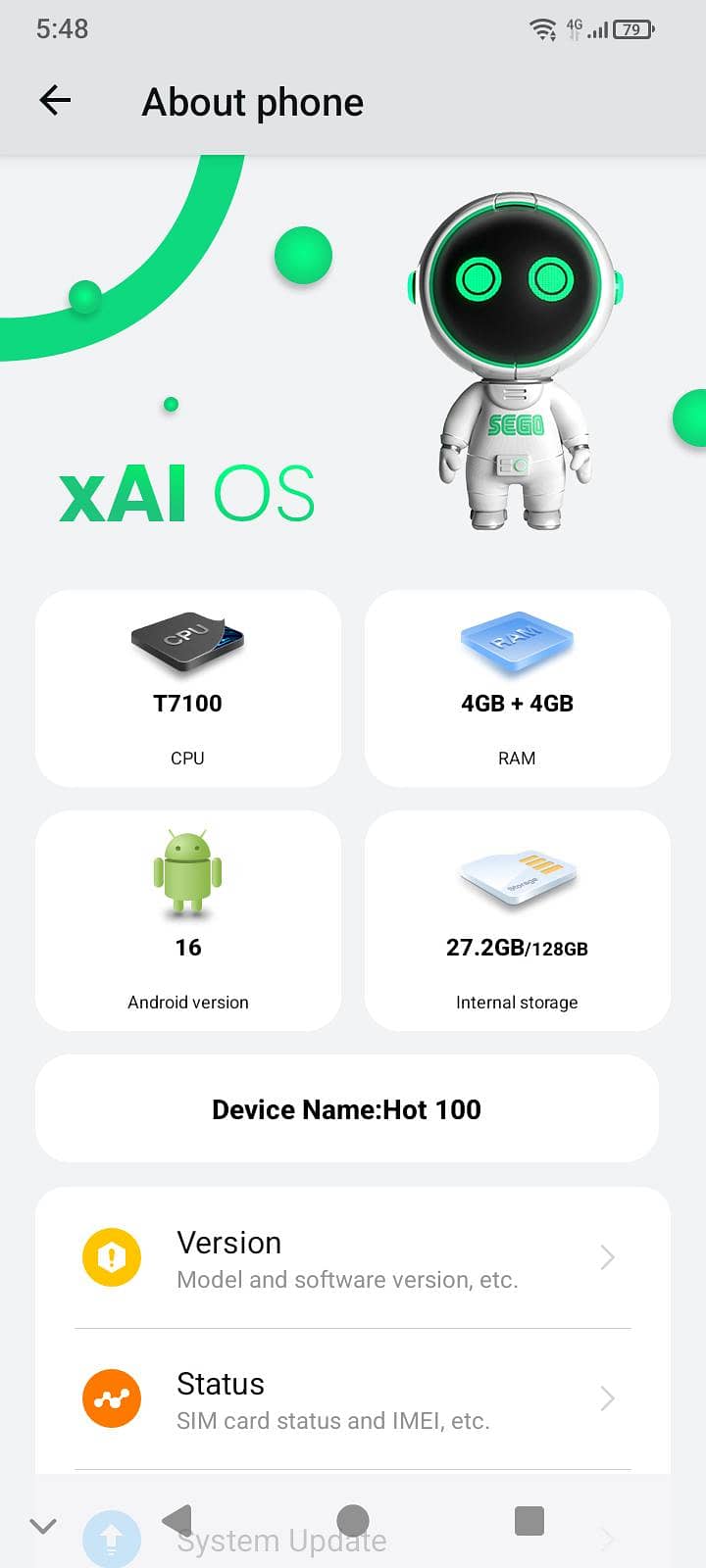 SEGO Value 100 5