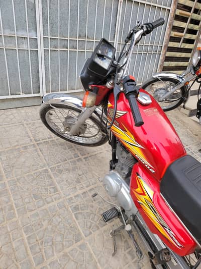 Honda 125 unregistered