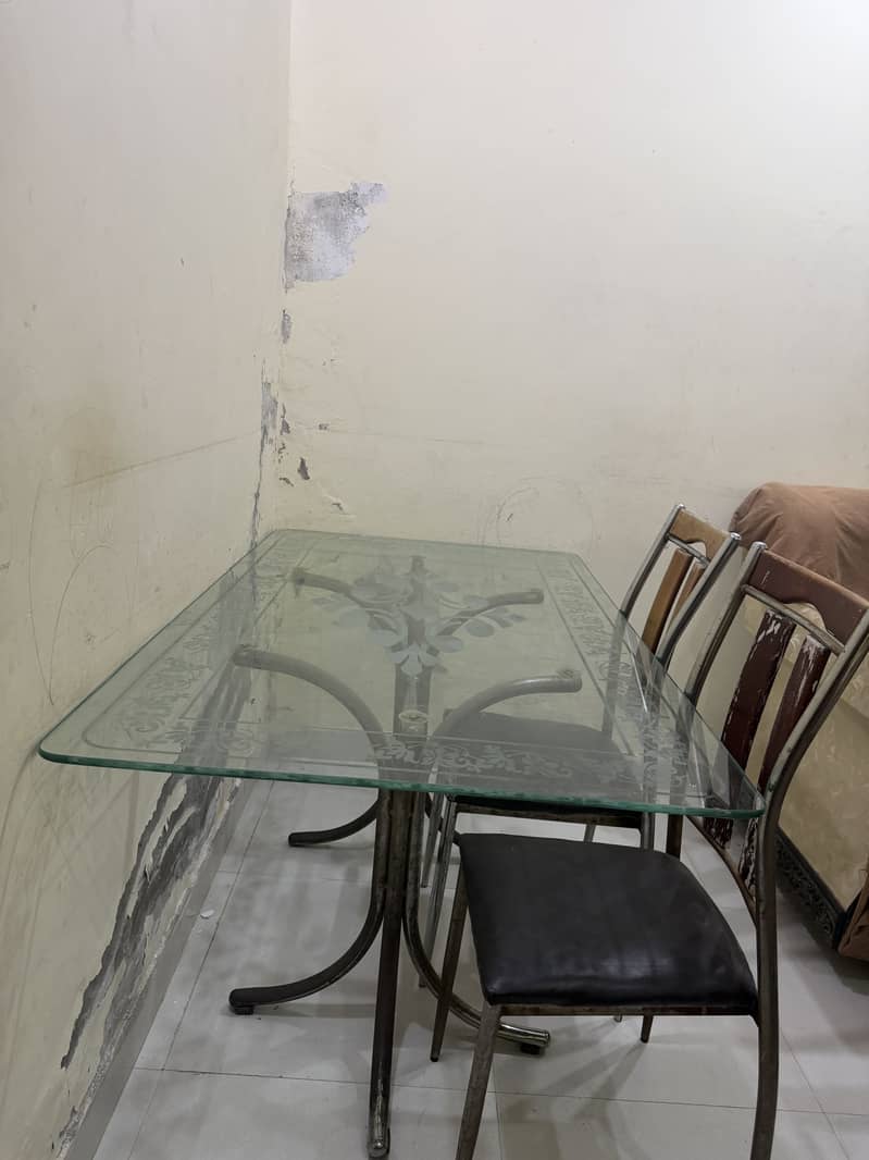 glass dining table full size 3