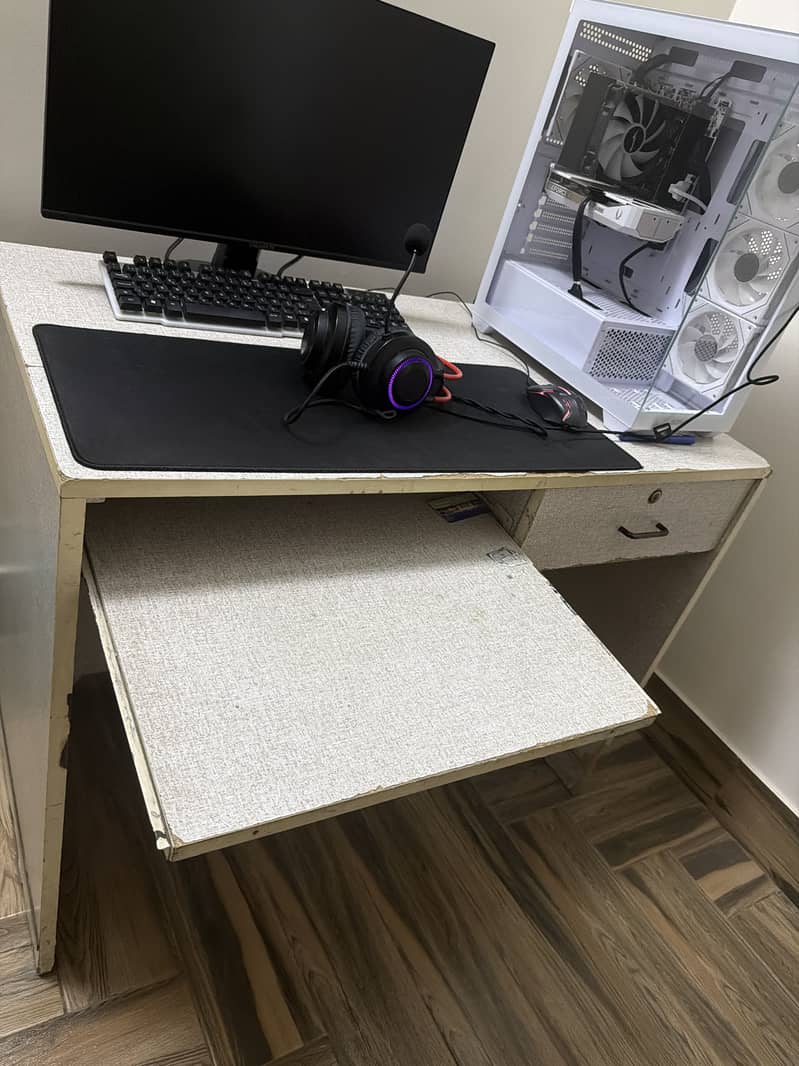 Study table with slider and drawer 1