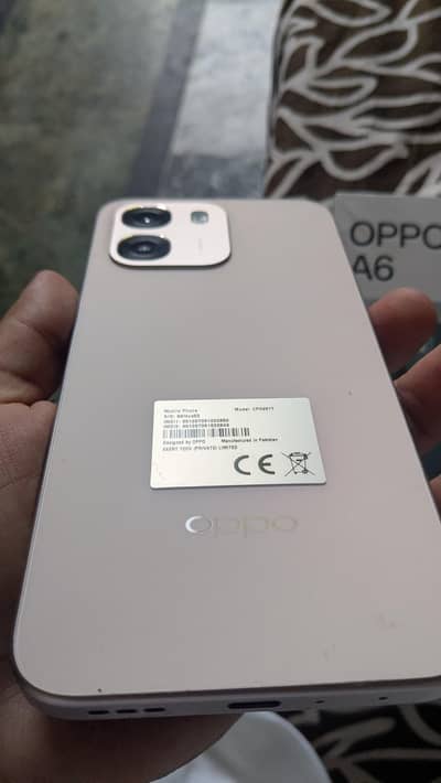 OPPO A6 8/256gb in warrenty for sell urgently