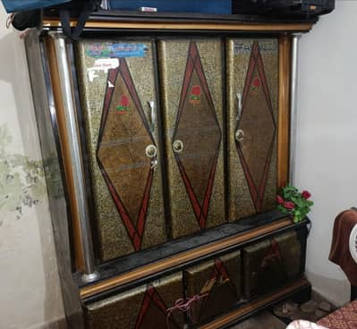 Iron Almirah 3 Doors