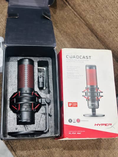Hyperx Quadcast Microphone USB