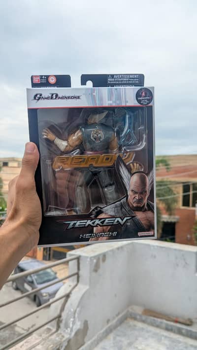 Tekken Series Jin and heihachi