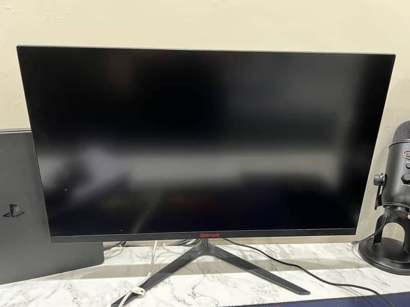 Gaming PC and REDRAGON Gaming Monitor 3