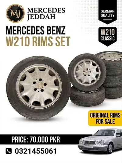 Oem w210 genuine rims