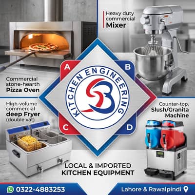 Pizza Deck oven Fryer hot plate dough mixer Slush Machine used new Etc