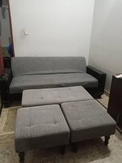 Combed Sofa Set