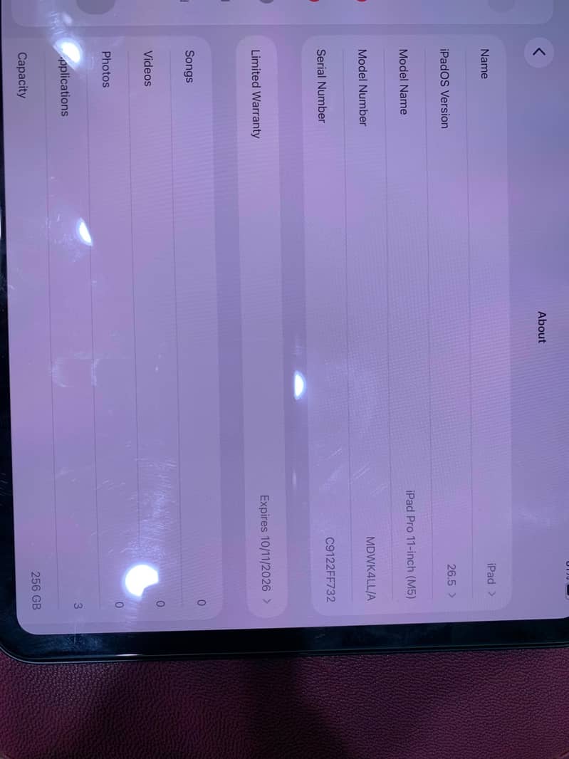 Ipad pro M5 2