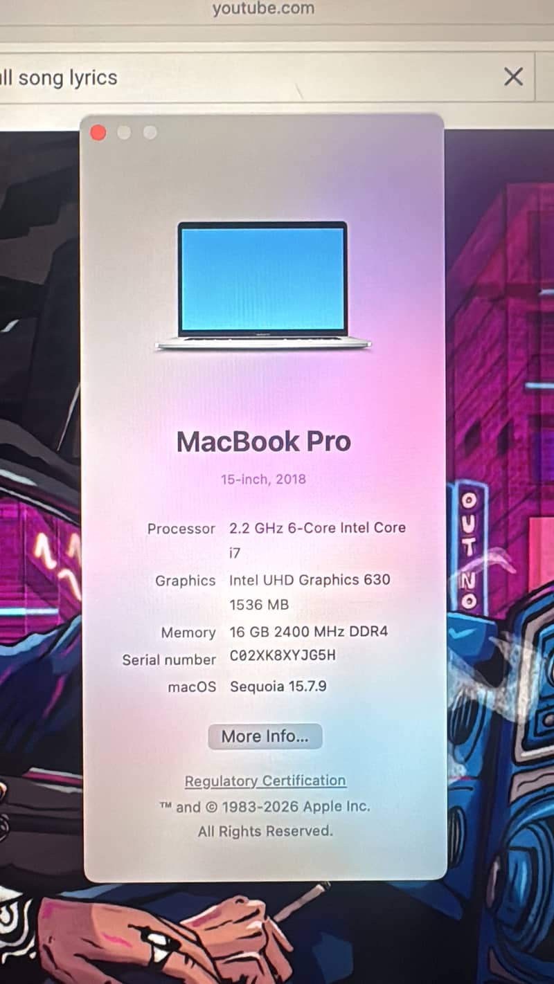 Macbook pro 2018 3