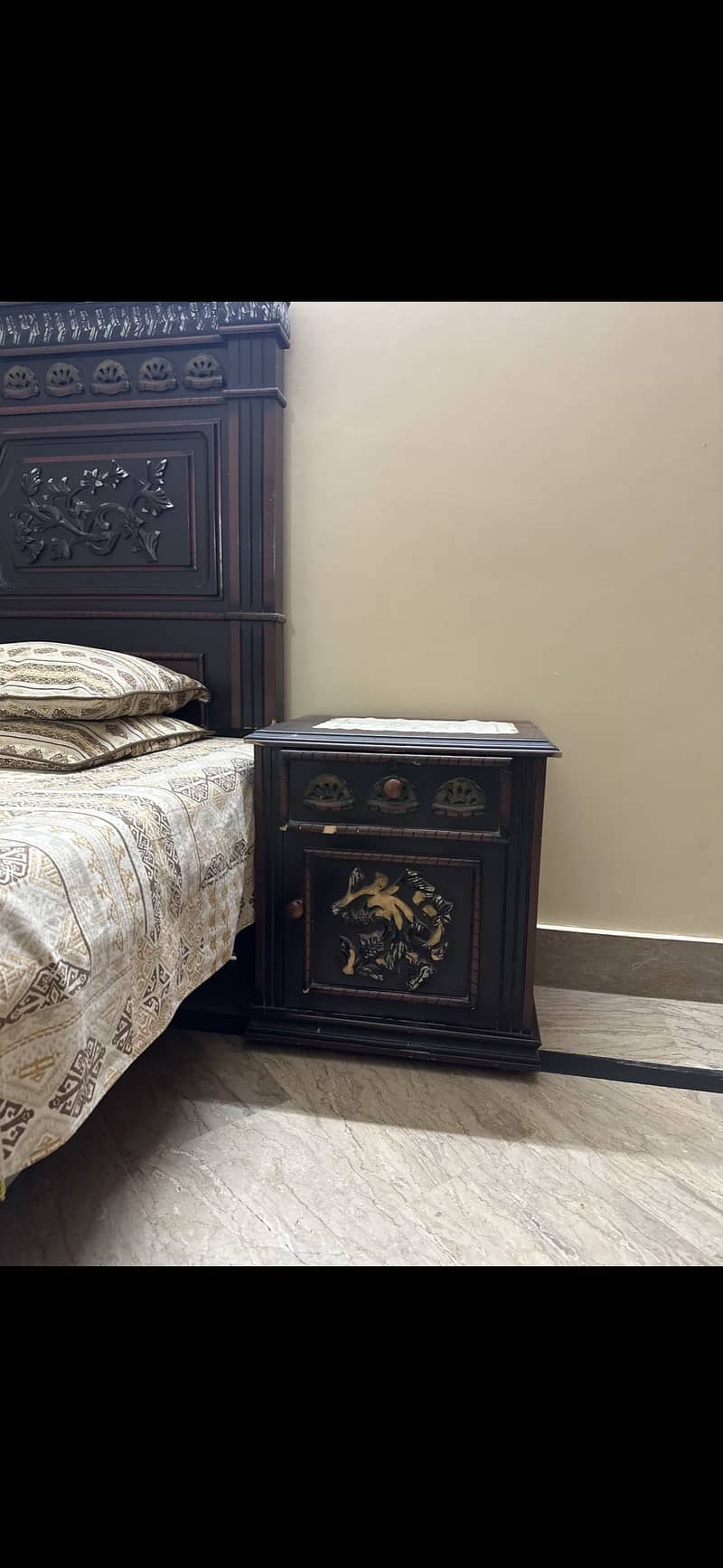 Brown bed 2