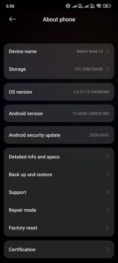 Xiaomi Redmi Note 13