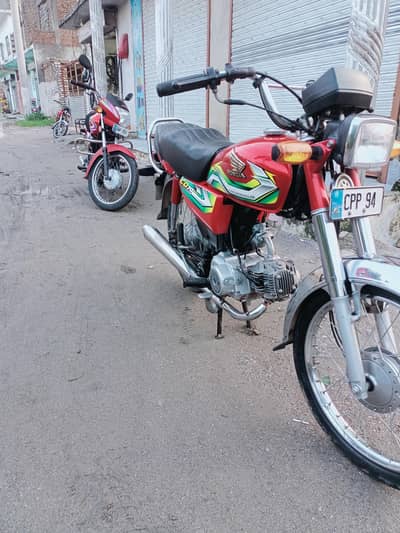 honda cd 70 islamabad number first owner