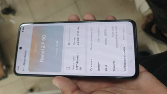 OPPO Reno12 F 5g varrient Urgent sale