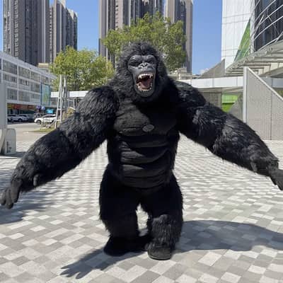 Gorilla costume mascot 2.6 Available