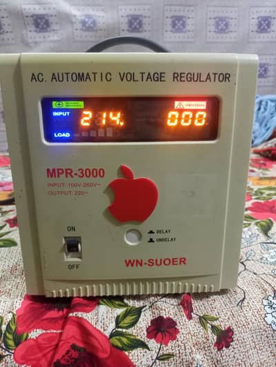 WN-SUOER MPR-3000 Automatic Voltage Stabilizer