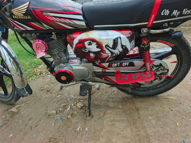 #Honda CG 125 2021 Model / Excellent Condition /  Red Color 0