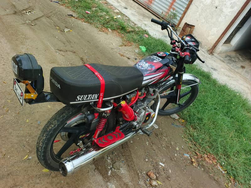 #Honda CG 125 2021 Model / Excellent Condition /  Red Color 2