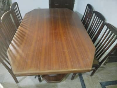 Dinning Table with 6 chairs