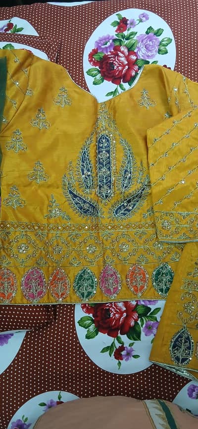 Mehndi Mayun Bridal Dress