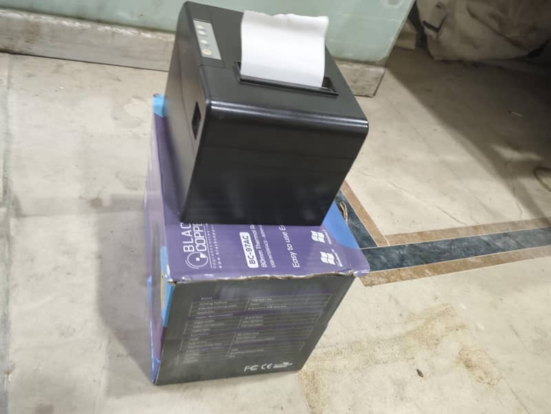 black copper receipt Printer 1