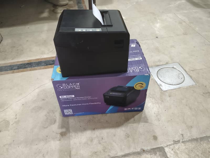 black copper receipt Printer 2