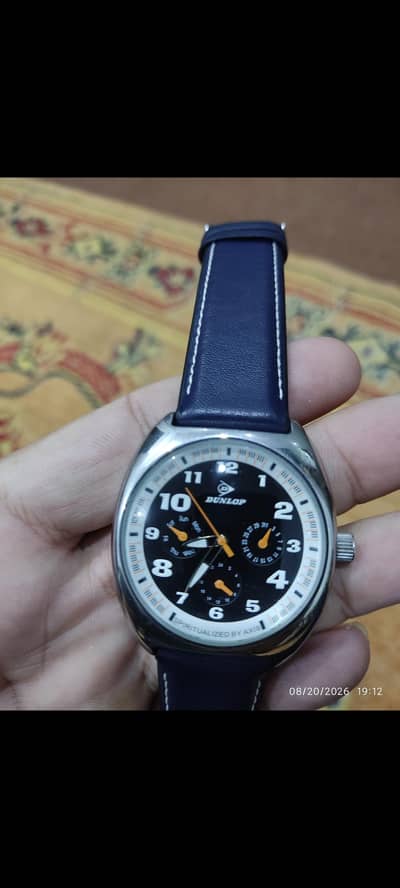 Original Dunlop Men's Watch - Excellent condition price 5000