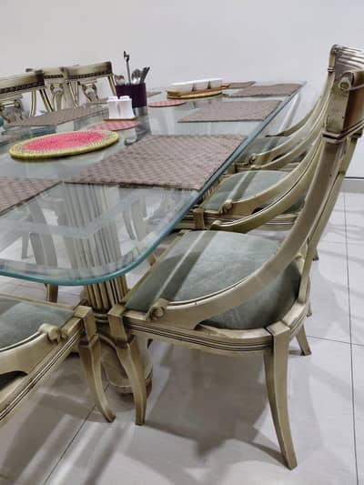 Dining Table with 8 Chairs